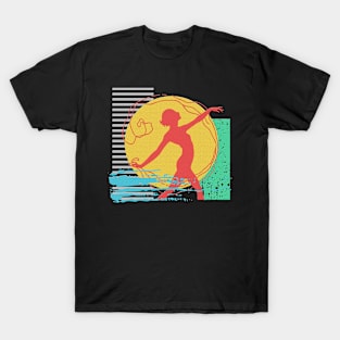 Retro Dancer Abstract Art T-Shirt